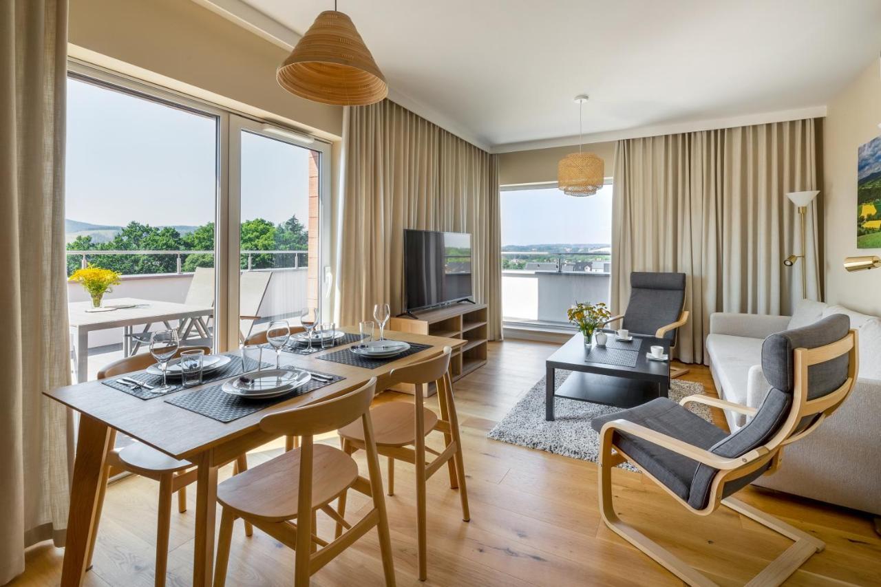Apartament Widokowy - Penthouse Z Tarasem Kudowa-Zdroj Bagian luar foto